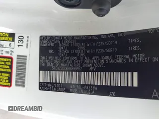 2017 Toyota Sienna SE with VIN 5TDXZ3DC6HS899952, listed as a IAAI auction lot 42444074 with 42,951 mi miles and . Bid and sale history available at DreamBid. Image 9.