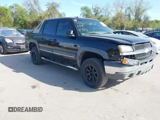 2003 Chevrolet Avalanche with VIN 3GNEK13T33G332498, listed as a IAAI auction lot 42060369 with 176,196 mi miles. Bid and sale history available at carsss.com. Image 1.