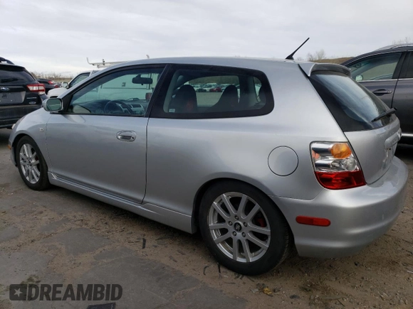 2004 Honda Civic Si with VIN SHHEP33574U501760, listed as a Copart auction lot 50566595 with 81,751 mi miles and Clean Title. Bid and sale history available at DreamBid. Image 2.