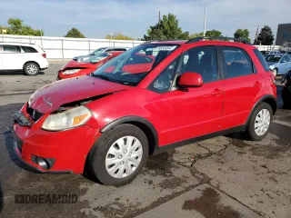 2010 Suzuki SX4 with VIN JS2YB5A36A6302478, listed as a Copart auction lot 73855954 with 132,272 mi miles and Salvage Title. Bid and sale history available at carsss.com. Image 1.