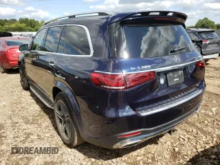 2020 Mercedes-Benz GLS with VIN 4JGFF8GE2LA175045, listed as a Copart auction lot 59666072 with 25,607 mi miles. Bid and sale history available at carsss.com. Image 3.