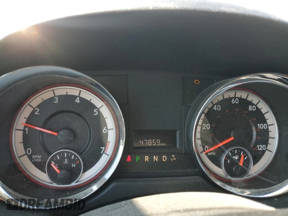 2014 Ram Cargo Van Tradesman with VIN 2C4JRGAG4ER346127, listed as a Copart auction lot 65166704 with 47,859 mi miles and Salvage Title. Bid and sale history available at carsss.com. Image 9.