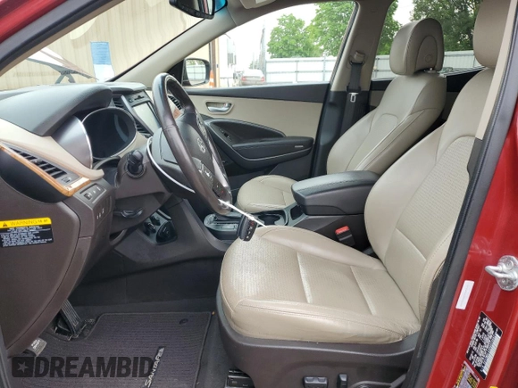 2013 Hyundai Santa Fe Sport z VIN 5XYZWDLA3DG023662, wystawiony jako Copart lot #55445495 z przebiegiem 120 000 mil mil oraz Szkoda całkowita • Salvage title. Historia ofert i sprzedaży dostępna na DreamBid. Obrazek 7.