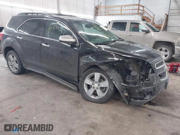 2014 Chevrolet Equinox LT with VIN 2GNFLGE34E6106874, listed as a IAAI auction lot 41506333 with 138,578 mi miles. Bid and sale history available at carsss.com. Image 1.