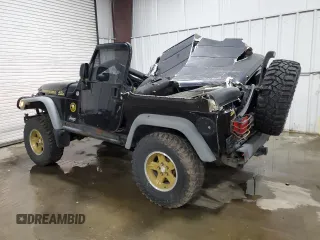 2006 Jeep Wrangler Sport z VIN 1J4FA49SX6P718734, wystawiony jako Copart lot #56516095 z przebiegiem 127 184 mil mil oraz Szkoda całkowita • Salvage title. Historia ofert i sprzedaży dostępna na DreamBid. Obrazek 2.