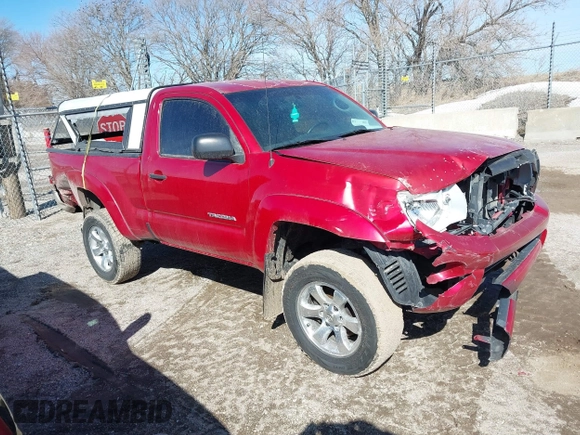 2009 Toyota Tacoma with VIN 5TEPX42N59Z608135, listed as a IAAI auction lot 41752034 with 163,452 mi miles and . Bid and sale history available at DreamBid. Image 1.