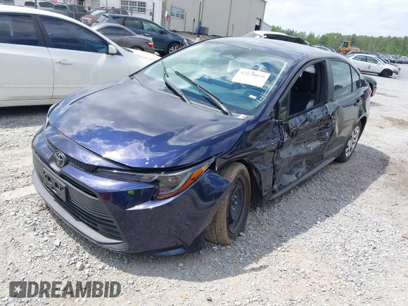 2024 Toyota Corolla LE with VIN 5YFB4MDE4RP174828, listed as a IAAI auction lot 42120859 with 25,941 mi miles. Bid and sale history available at carsss.com. Image 18.