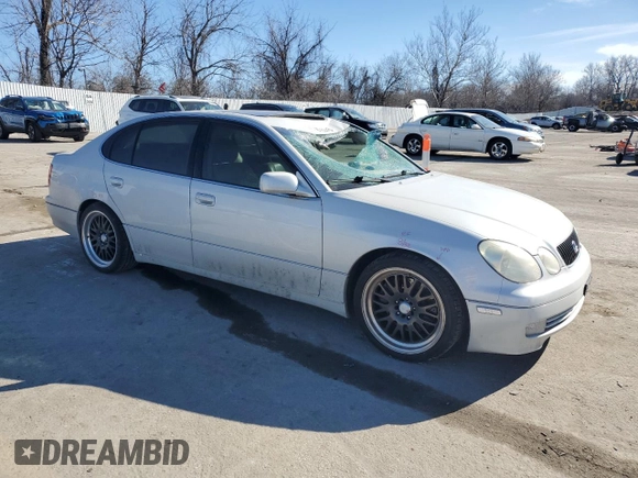 2004 Lexus GS 300 z VIN JT8BD69S140193509, wystawiony jako Copart lot #89053545 z przebiegiem 96 922 mil mil oraz Szkoda całkowita • Salvage title. Historia ofert i sprzedaży dostępna na DreamBid. Obrazek 4.