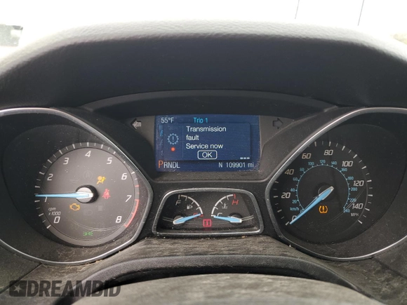2014 Ford Focus SE with VIN 1FADP3F24EL392600, listed as a Copart auction lot 55226485 with 109,901 mi miles and Clean Title. Bid and sale history available at carsss.com. Image 9.