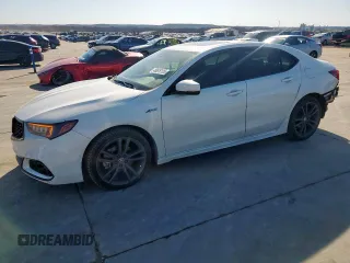 2018 Acura TLX w/A-SPEC Pkg z VIN 19UUB2F67JA000092, wystawiony jako Copart lot #48678105 z przebiegiem 99 106 mil mil oraz Szkoda całkowita • Salvage title. Historia ofert i sprzedaży dostępna na DreamBid. Obrazek 1.