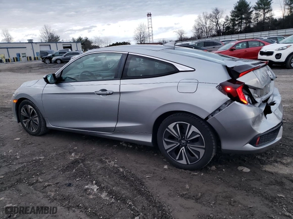 2016 Honda Civic Coupe EX-T with VIN 2HGFC3B36GH356910, listed as a Copart auction lot 86734524 with 144,332 mi miles and Salvage Title. Bid and sale history available at carsss.com. Image 2.