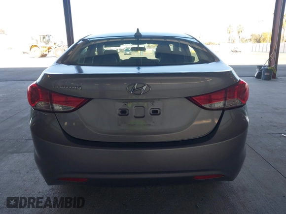 2012 Hyundai Elantra Limited with VIN KMHDH4AE2CU351643, listed as a IAAI auction lot 41433395 with 53,334 mi miles. Bid and sale history available at carsss.com. Image 16.
