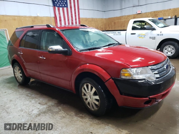 2009 Ford Taurus X Limited with VIN 1FMDK03W89GA03241, listed as a Copart auction lot 49675885 with 101,514 mi miles and Clean title. Bid and sale history available at DreamBid. Image 4.