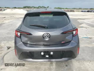 2025 Toyota Corolla Hatchback SE with VIN JTND4MBEXS3233984, listed as a Copart auction lot 73129614 with 4,581 mi miles and Salvage Title. Bid and sale history available at carsss.com. Image 6.