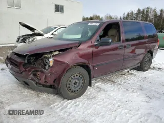2009 Chevrolet Uplander LS with VIN 1GNDV23189D108866, listed as a Copart auction lot 86977734 with 228,276 mi miles and Salvage Title. Bid and sale history available at carsss.com. Image 1.