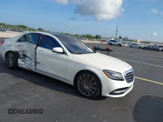 2019 Mercedes-Benz S 450 with VIN WDDUG6GB2KA455636, listed as a IAAI auction lot 42457585 with 36,876 mi miles and . Bid and sale history available at DreamBid. Image 1.