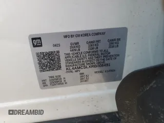 2024 Buick Encore GX Preferred with VIN KL4AMCSLXRB008491, listed as a Copart auction lot 42607855 with 15,524 mi miles and Salvage title. Bid and sale history available at DreamBid. Image 14.