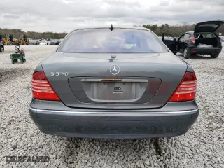 2006 Mercedes-Benz S-Class 3.7L with VIN WDBNF67J06A472724, listed as a Copart auction lot 44446425 with 207,405 mi miles and Salvage Title. Bid and sale history available at carsss.com. Image 6.