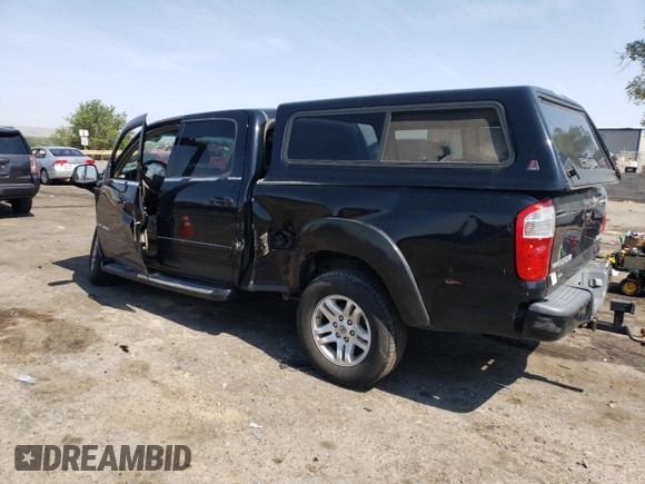 2005 Toyota Tundra Limited z VIN 5TBDT48115S473075, wystawiony jako Copart lot #62755424 z przebiegiem Nie podano mil oraz Szkoda całkowita • Salvage title. Historia ofert i sprzedaży dostępna na DreamBid. Obrazek 2.