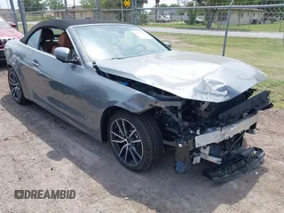 2025 BMW 4 Series 430i z VIN WBA33DB00SCU43630, wystawiony jako IAAI lot #42172591 z przebiegiem Nie podano mil oraz . Historia ofert i sprzedaży dostępna na DreamBid. Obrazek 1.