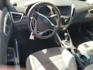 2013 Hyundai Veloster w/Black Int with VIN KMHTC6AD6DU107525, listed as a Copart auction lot 49805555 with 135,640 mi miles and Clean Title. Bid and sale history available at carsss.com. Image 8.