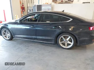 2018 Audi A5 Sportback Premium Plus with VIN WAUENCF52JA133055, listed as a IAAI auction lot 41644106 with 71,558 mi miles. Bid and sale history available at carsss.com. Image 14.