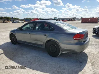 2014 Volkswagen Passat S w/Nav with VIN 1VWAP7A31EC012372, listed as a Copart auction lot 80479564 with 0 mi miles and Salvage Title. Bid and sale history available at carsss.com. Image 2.