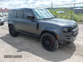 2024 Land Rover Defender Carpathian Edition z VIN SALEWEEE4R2246274, wystawiony jako IAAI lot #42209180 z przebiegiem 14 471 mil mil oraz . Historia ofert i sprzedaży dostępna na DreamBid. Obrazek 1.