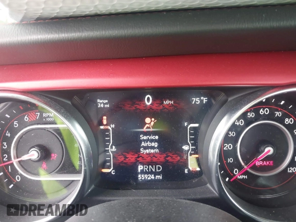 2020 Jeep Wrangler Unlimited Rubicon z VIN 1C4HJXFN8LW176002, wystawiony jako IAAI lot #41662158 z przebiegiem 55 924 mil mil oraz . Historia ofert i sprzedaży dostępna na DreamBid. Obrazek 15.
