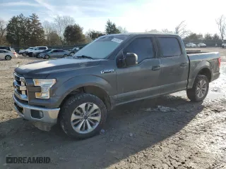 2016 Ford F-150 XLT with VIN 1FTEW1EF1GFD20720, listed as a Copart auction lot 45160935 with 185,825 mi miles and Salvage Title. Bid and sale history available at carsss.com. Image 1.