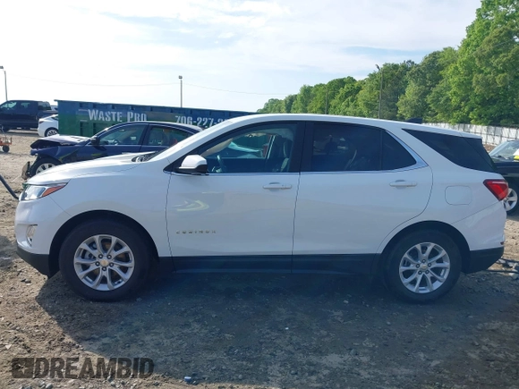 2021 Chevrolet Equinox LT with VIN 3GNAXKEV7MS162973, listed as a IAAI auction lot 42085148 with 19,847 mi miles and . Bid and sale history available at DreamBid. Image 15.