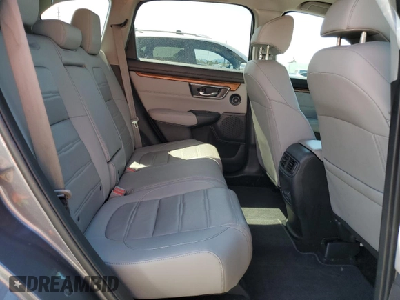 2019 Honda CR-V EX-L with VIN 5J6RW2H85KL001362, listed as a Copart auction lot 52112505 with 57,004 mi miles and Salvage Title. Bid and sale history available at carsss.com. Image 11.