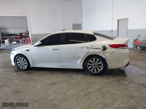 2017 Kia Optima LX with VIN 5XXGT4L30HG170906, listed as a IAAI auction lot 41549334 with 222,478 mi miles. Bid and sale history available at carsss.com. Image 14.