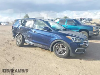2018 Hyundai Santa Fe Sport 2.4L with VIN 5XYZT3LB8JG561183, listed as a IAAI auction lot 41472055 with 70,675 mi miles. Bid and sale history available at carsss.com. Image 1.