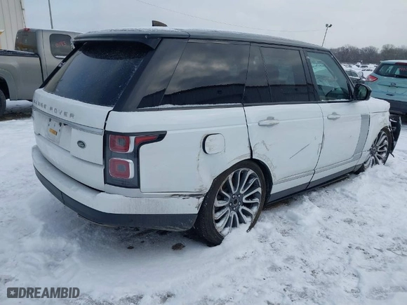 2018 Land Rover Range Rover Autobiography with VIN SALGV2RE9JA513620, listed as a IAAI auction lot 41326068 with NaN miles. Bid and sale history available at carsss.com. Image 4.