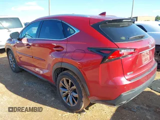 2015 Lexus NX 200t with VIN JTJYARBZ8F2013542, listed as a IAAI auction lot 41634471 with 106,026 mi miles. Bid and sale history available at carsss.com. Image 3.