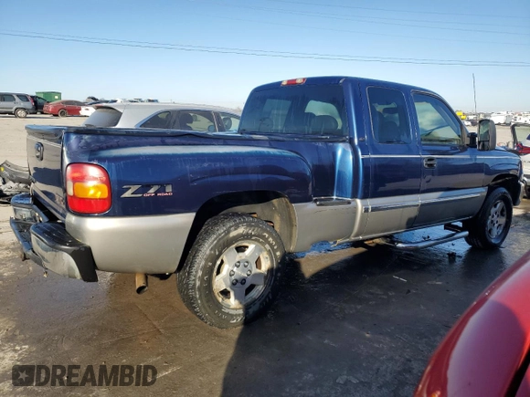 1999 GMC New Sierra 1500 SLE with VIN 2GTEK19T1X1536277, listed as a Copart auction lot 84167864 with 276,970 mi miles and Salvage Title. Bid and sale history available at carsss.com. Image 3.