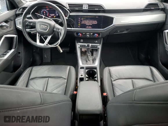 2019 Audi Q3 Premium with VIN WA1AECF32K1073242, listed as a Copart auction lot 46580165 with 65,212 mi miles and Non Repairable. Bid and sale history available at carsss.com. Image 8.