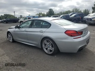 2016 BMW 6 Series 650i xDrive with VIN WBA6D6C51GG387911, listed as a Copart auction lot 72292984 with 0 mi miles and Salvage Title. Bid and sale history available at carsss.com. Image 2.