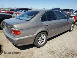 2003 BMW 5 Series 525iA with VIN WBADT43453G034099, listed as a Copart auction lot 71457414 with 0 mi miles and Salvage Title. Bid and sale history available at carsss.com. Image 3.