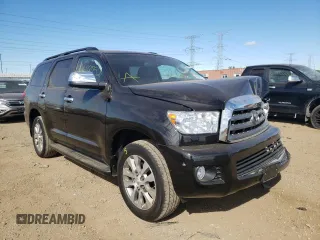 2017 Toyota Sequoia Limited with VIN 5TDJW5G12HS152241, listed as a Copart auction lot 62638752 with 19,755 mi miles. Bid and sale history available at carsss.com. Image 1.