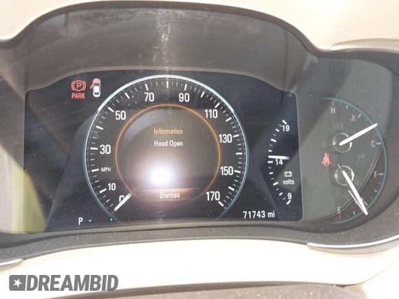 2016 Buick LaCrosse with VIN 1G4GA5G39GF150040, listed as a IAAI auction lot 42492197 with 71,743 mi miles and . Bid and sale history available at DreamBid. Image 7.