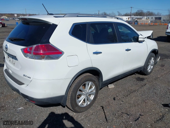 2016 Nissan Rogue S with VIN KNMAT2MV7GP736514, listed as a IAAI auction lot 41901246 with 80,732 mi miles. Bid and sale history available at carsss.com. Image 4.