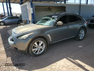 2010 Infiniti FX z VIN JN8AS1MU0AM801771, wystawiony jako Copart lot #58784735 z przebiegiem 167 541 mil mil oraz Szkoda całkowita • Salvage title. Historia ofert i sprzedaży dostępna na DreamBid. Obrazek 1.