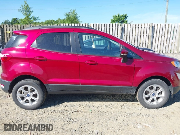 2021 Ford EcoSport SE with VIN MAJ6S3GL6MC406378, listed as a IAAI auction lot 42270108 with 66,637 mi miles and . Bid and sale history available at DreamBid. Image 13.