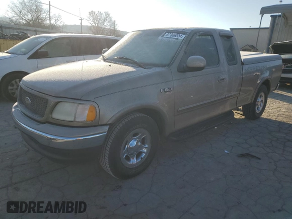 2001 Ford F-150 XL with VIN 1FTRX17L41NA96180, listed as a Copart auction lot 87309224 with 95,505 mi miles and Salvage title. Bid and sale history available at DreamBid. Image 1.