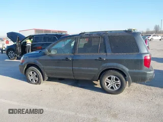 2005 Honda Pilot EX-L with VIN 5FNYF18505B036545, listed as a IAAI auction lot 41633967 with 184,038 mi miles. Bid and sale history available at carsss.com. Image 14.