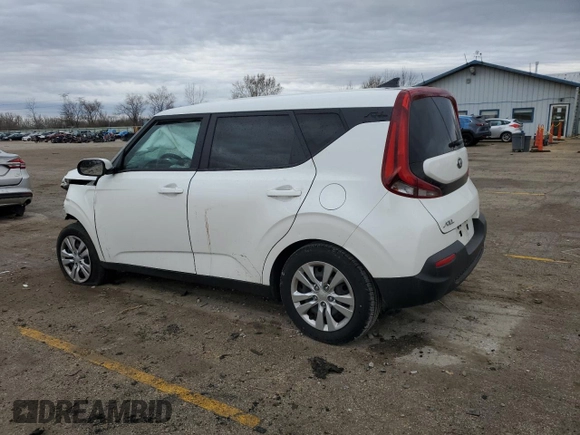 2021 Kia Soul LX with VIN KNDJ23AU8M7760661, listed as a Copart auction lot 50721985 with 84,536 mi miles and Salvage Title. Bid and sale history available at carsss.com. Image 2.