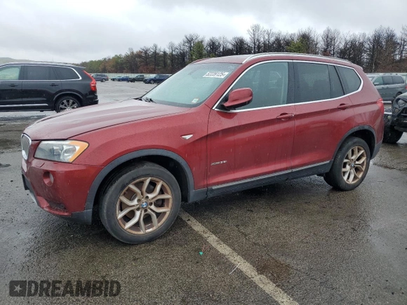 2011 BMW X3 35i with VIN 5UXWX7C5XBL735445, listed as a Copart auction lot 52239125 with 136,990 mi miles and Clean Title. Bid and sale history available at DreamBid. Image 1.