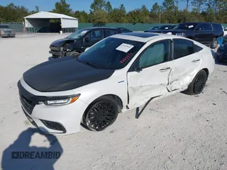 2021 Honda Insight Touring with VIN 19XZE4F92ME003193, listed as a IAAI auction lot 41165953 with Not Provided miles and . Bid and sale history available at carsss.com. Image 17.